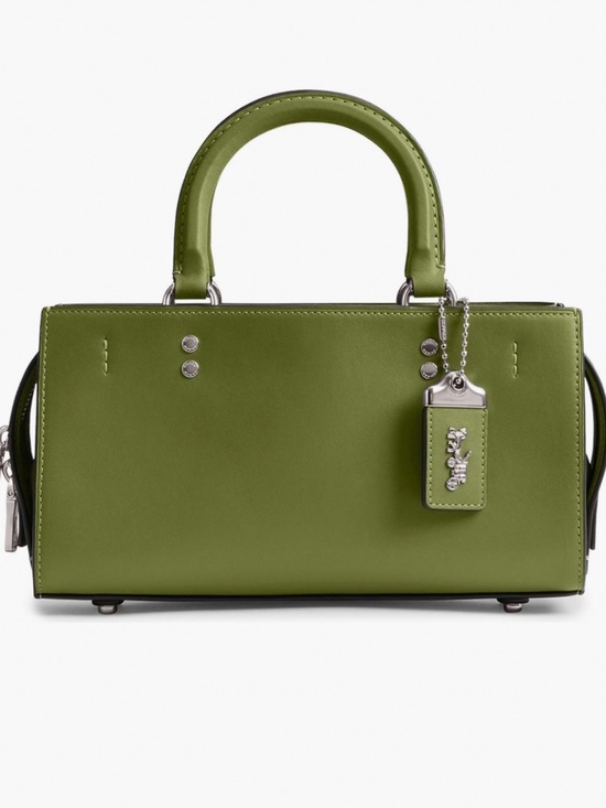 Coach Handbags - Brand NWT Coach Rogue Bag 26 in dark lime